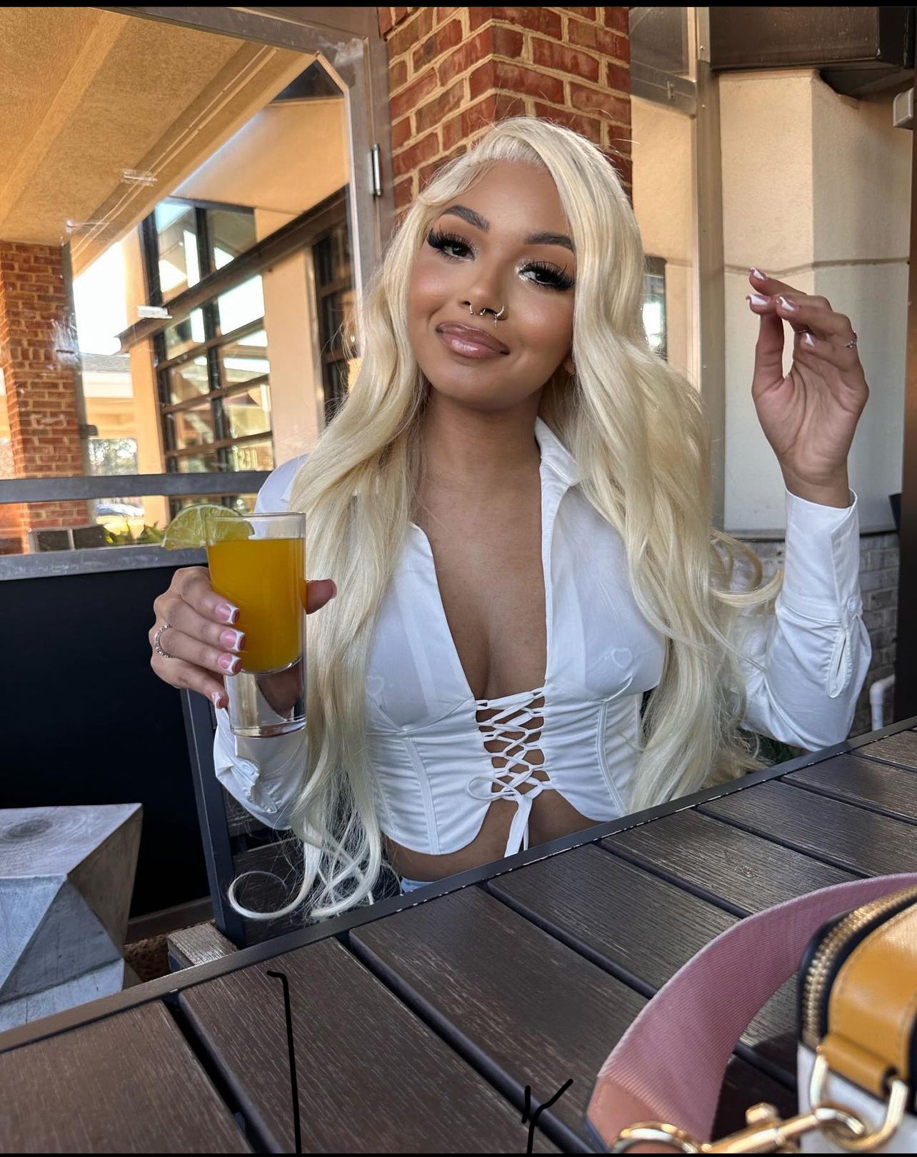 Platinum Blonde Body Wave Wig