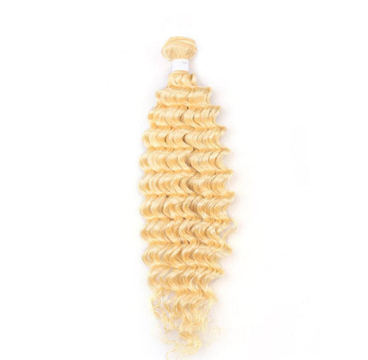 613 Blonde Deep wave bundle