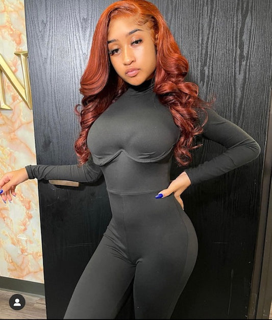 Ginger Lace Frontal Wig Human Hair