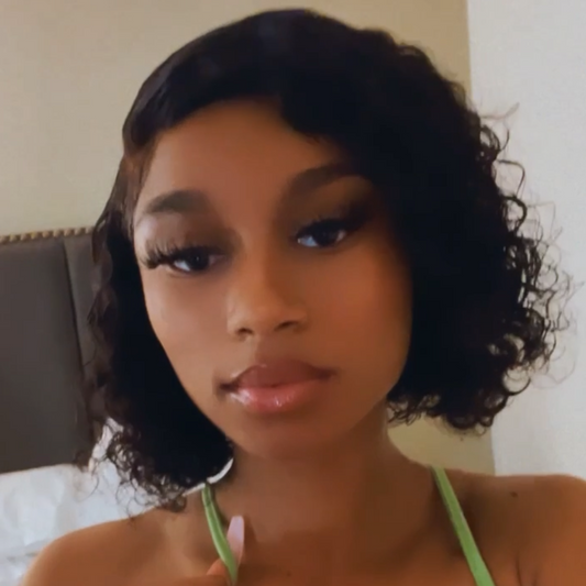 Short Water Wave Bob Wig